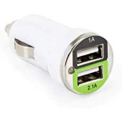 Sbox CC-221W Autolaturi kaksilla USB-porteilla Sbox CC-221W Autolaturi kaksilla USB-porteilla