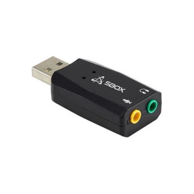 Carte son Sbox USBC-11 - USB 2.0, Noir - Publicité Carte son Sbox USBC-11 - USB 2.0, Noir - Publicité