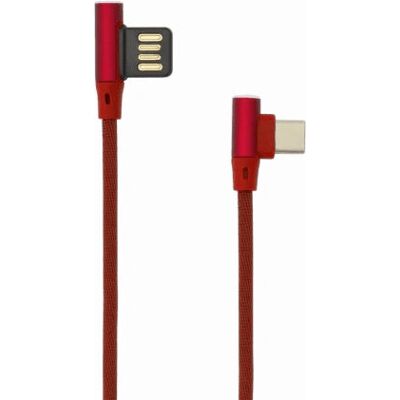 SBOX USB-C 90-R 1,5m Rotes USB-Kabel SBOX USB-C 90-R 1,5m Rotes USB-Kabel