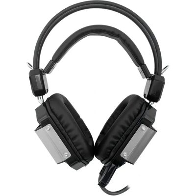 Weißer Hai Jaguar 7.1 Headset GH-1646 - Schwarz/silber Weißer Hai Jaguar 7.1 Headset GH-1646 - Schwarz/silber