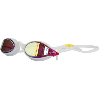 Occhialini da nuoto con specchio Circuit 2 di Finis - Rosso/Giallo - Unisex Occhialini da nuoto con specchio Circuit 2 di Finis - Rosso/Giallo - Unisex