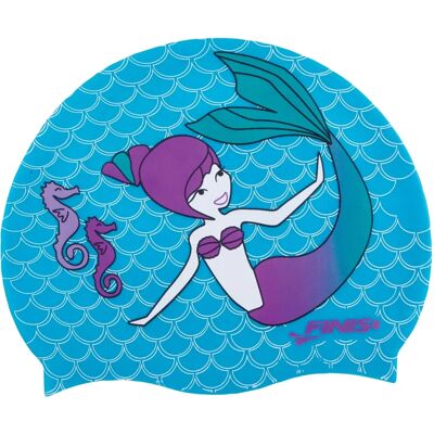 Finis Mermaid Silicone Cap - Swimming Cap for Juniors Finis Mermaid Silicone Cap - Swimming Cap for Juniors