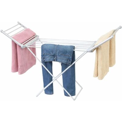 Oypla - Extendable - Heated - Folding - Clothes Airer Oypla - Extendable - Heated - Folding - Clothes Airer