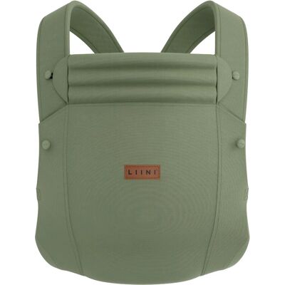 Liini Babytrage Olive - Ergonomisch, Zertifiziert, Weiches Leinen Liini Babytrage Olive - Ergonomisch, Zertifiziert, Weiches Leinen