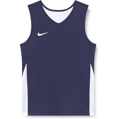 Nike Wendbares Basketballtrikot Marine & Weiß Kind Nike Wendbares Basketballtrikot Marine & Weiß Kind