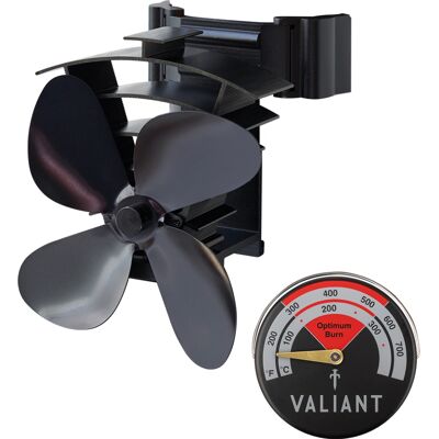 Valiant - Remora - Red - Magnetic thermometer - Stove Fan Valiant - Remora - Red - Magnetic thermometer - Stove Fan