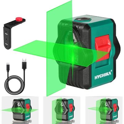 Hychika - Green 30m - USB Rechargeable - Laser Level Hychika - Green 30m - USB Rechargeable - Laser Level