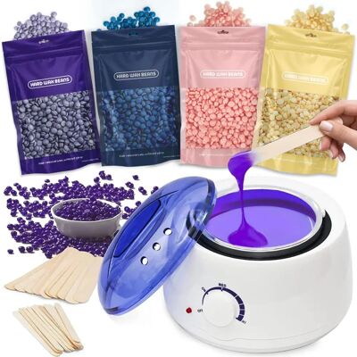 Vinmall - Waxing Kit - Pearl 4x100g - Waxing Kit Vinmall - Waxing Kit - Pearl 4x100g - Waxing Kit