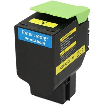 Toner PrintAbout 006R04367 - Jaune - Grande Capacité - Pour Xerox - Publicité Toner PrintAbout 006R04367 - Jaune - Grande Capacité - Pour Xerox - Publicité