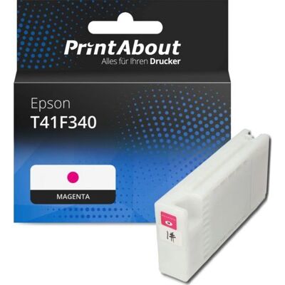 PrintAbout Epson T41F340 Magenta Hochkapazitäts Druckerpatrone PrintAbout Epson T41F340 Magenta Hochkapazitäts Druckerpatrone