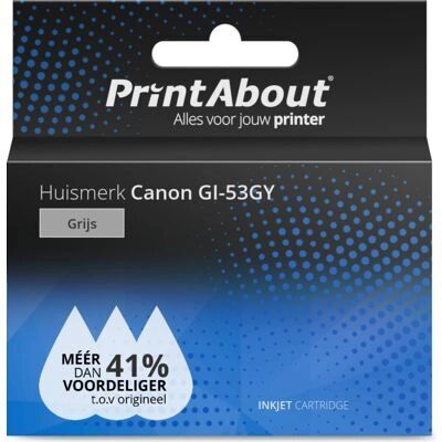 PrintAbout GI-53GY Tintenpatrone - Grau Kompatibel Canon PrintAbout GI-53GY Tintenpatrone - Grau Kompatibel Canon