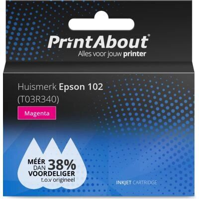 PrintAbout T03R340 Tintenpatrone - Magenta - Druckerpatrone PrintAbout T03R340 Tintenpatrone - Magenta - Druckerpatrone