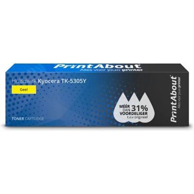 PrintAbout Kyocera TK-5305Y Gelb Tonerpatrone - Druckerzubehör PrintAbout Kyocera TK-5305Y Gelb Tonerpatrone - Druckerzubehör