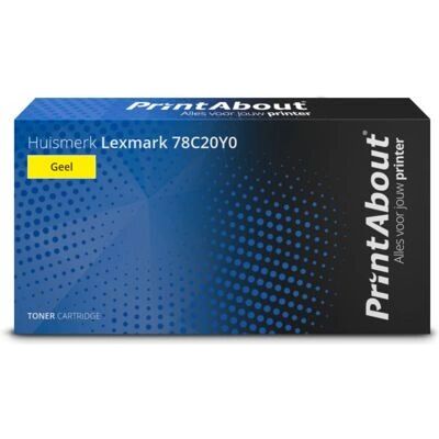 Lexmark 78C20Y0 Gelb Tonerpatrone - Druckerzubehör Lexmark 78C20Y0 Gelb Tonerpatrone - Druckerzubehör