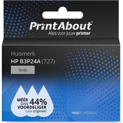 PrintAbout Hochkapazitäts-Tintenpatrone B3P24A - Grau PrintAbout Hochkapazitäts-Tintenpatrone B3P24A - Grau