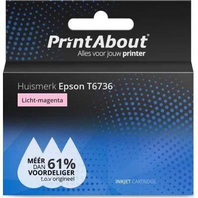 PrintAbout T6736 Magenta Druckerpatrone - Kompatible Tintenpatrone PrintAbout T6736 Magenta Druckerpatrone - Kompatible Tintenpatrone