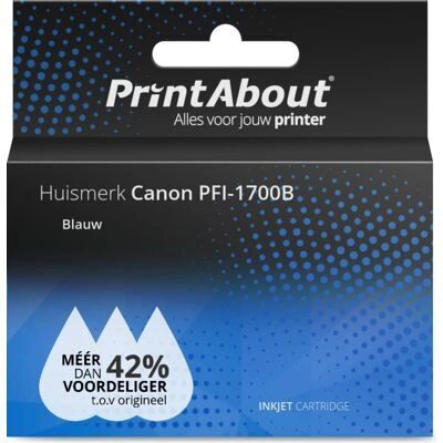 PrintAbout Canon PFI-1700B Blaue Tintenpatrone - Kompatibel PrintAbout Canon PFI-1700B Blaue Tintenpatrone - Kompatibel