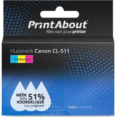 Cartuccia d'inchiostro PrintAbout CL-511 - multicolore - cartuccia d'inchiostro Cartuccia d'inchiostro PrintAbout CL-511 - multicolore - cartuccia d'inchiostro