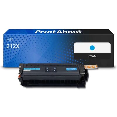 PrintAbout HP 212X Cyan Hochkapazität - Toner PrintAbout HP 212X Cyan Hochkapazität - Toner