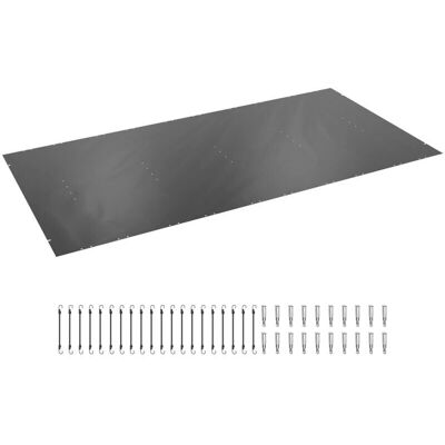 Vevor Couverture de Sécurité pour Piscine Gris 13x26 Ft - Couverture de Sécurité - Publicité Vevor Couverture de Sécurité pour Piscine Gris 13x26 Ft - Couverture de Sécurité - Publicité