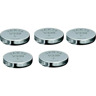 Pile de montre oxyde d'argent Varta V339 - Watch Battery - Publicité Pile de montre oxyde d'argent Varta V339 - Watch Battery - Publicité