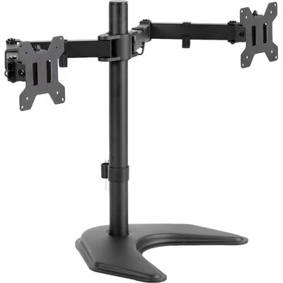 VIVO Dual 13-27 inch LED LCD Monitor Stand - Supports 2 Screens VIVO Dual 13-27 inch LED LCD Monitor Stand - Supports 2 Screens