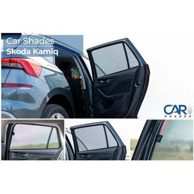 Pare-soleil Skoda Kamiq - Protection de Fenêtre Arrière - 2 Pièces Pare-soleil Skoda Kamiq - Protection de Fenêtre Arrière - 2 Pièces