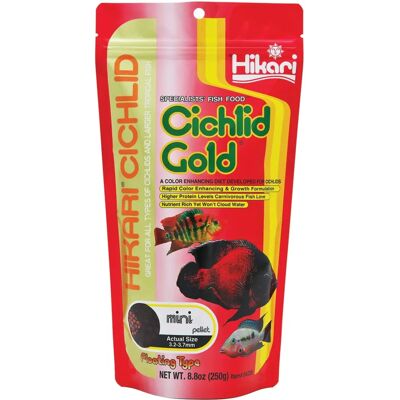 Hikari - Cichlid Gold Pellets - Fish Food Hikari - Cichlid Gold Pellets - Fish Food