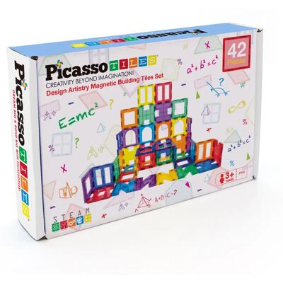 Picasso Tiles - Artistry Magnetisches Fliesen Set (42 Stk) - Konstruktionsspiel Picasso Tiles - Artistry Magnetisches Fliesen Set (42 Stk) - Konstruktionsspiel