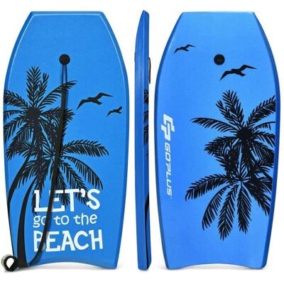 Costway 41" Bodyboard Coco Palm Bleu - Surf à partir de 14 ans - Publicité Costway 41" Bodyboard Coco Palm Bleu - Surf à partir de 14 ans - Publicité