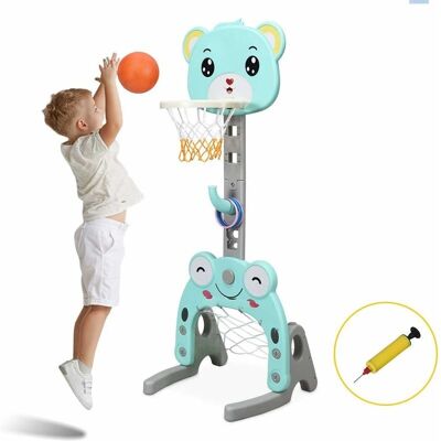 Costway - 3-in-1 Activity Center - Canasta de Baloncesto Costway - 3-in-1 Activity Center - Canasta de Baloncesto