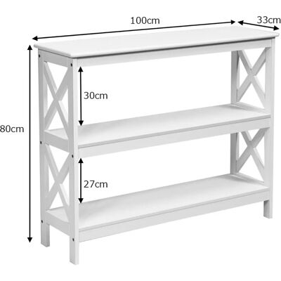 Costway - KNS-01 - 100x33x80 cm - Mesa consola Costway - KNS-01 - 100x33x80 cm - Mesa consola