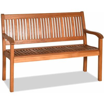 Costway Holz-Gartenbank für 2-3 Personen - Robustes Outdoor-Möbel Costway Holz-Gartenbank für 2-3 Personen - Robustes Outdoor-Möbel
