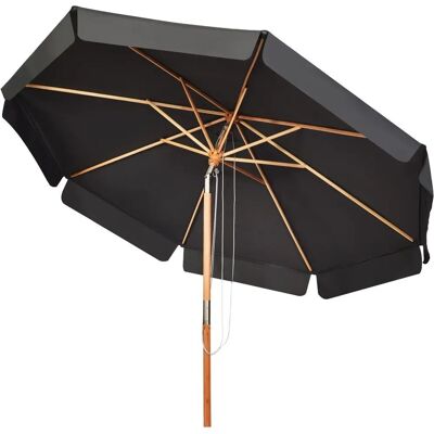 Costway 3m Sonnenschirm mit verstellbarem Neigungswinkel - Wasserdichtes Polyester Costway 3m Sonnenschirm mit verstellbarem Neigungswinkel - Wasserdichtes Polyester