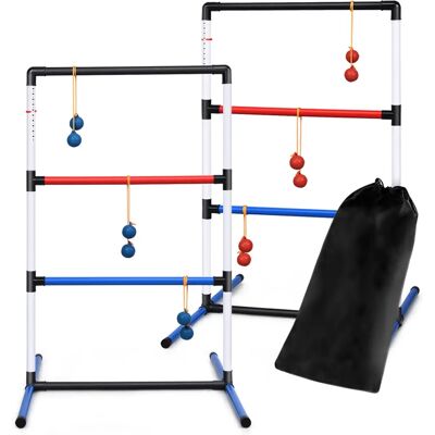 Costway Laddergolf Set - Binnen Buiten - 2-4 Spelers Costway Laddergolf Set - Binnen Buiten - 2-4 Spelers