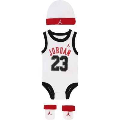 Jordan - 23 Jersey Set - Blanc - 0-6M - Ensemble bébé - Publicité Jordan - 23 Jersey Set - Blanc - 0-6M - Ensemble bébé - Publicité