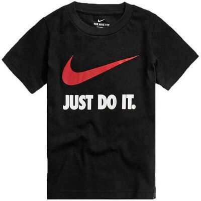 Nike Unisex Kinder Blau Swoosh T-Shirt - T-Shirt Nike Unisex Kinder Blau Swoosh T-Shirt - T-Shirt