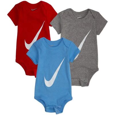Nike Kids Multicolour Swoosh 3-Pack - Body Nike Kids Multicolour Swoosh 3-Pack - Body