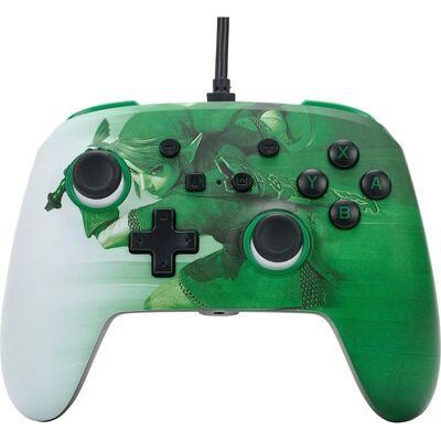 PowerA Nintendo Switch Enhanced Wired Controller - The Legend of Zelda - Heroic Link PowerA Nintendo Switch Enhanced Wired Controller - The Legend of Zelda - Heroic Link