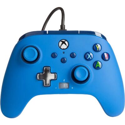Controlador Con Cable Mejorado PowerA para Xbox Series X|S - Azul Controlador Con Cable Mejorado PowerA para Xbox Series X|S - Azul