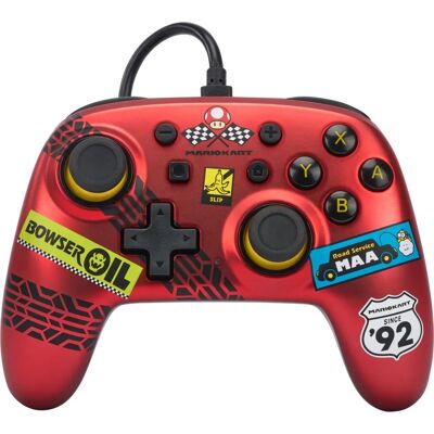 PowerA Nintendo Switch Nano Verdrahteter Controller - Mario Kart: Racer Red PowerA Nintendo Switch Nano Verdrahteter Controller - Mario Kart: Racer Red