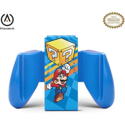 PowerA Nintendo Switch Joy-Con Comfort Grip - Bloque Misterioso Mario PowerA Nintendo Switch Joy-Con Comfort Grip - Bloque Misterioso Mario