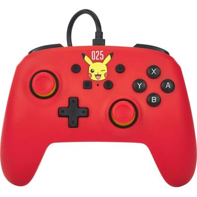 Controller Cablato PowerA Nintendo Switch - Pokémon: Pikachu Ridens Controller Cablato PowerA Nintendo Switch - Pokémon: Pikachu Ridens