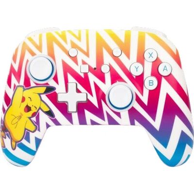 PowerA Nintendo Switch Verbesserter Kabelloser Controller - Pokémon - Pikachu Vibrant PowerA Nintendo Switch Verbesserter Kabelloser Controller - Pokémon - Pikachu Vibrant