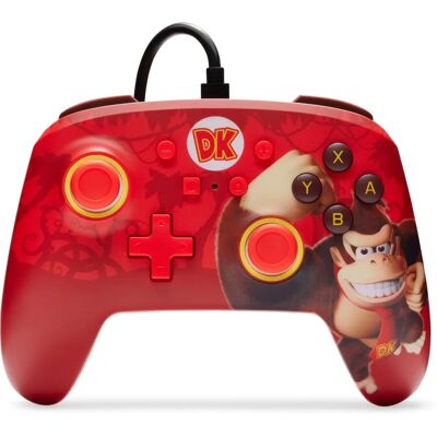 PowerA Nintendo Switch Fejlettebb Vezetékes Vezérlő - Donkey Kong: Flex PowerA Nintendo Switch Fejlettebb Vezetékes Vezérlő - Donkey Kong: Flex