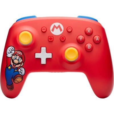 PowerA Nintendo Switch Verbeterde Draadloze Controller - Super Mario - Mario Joy PowerA Nintendo Switch Verbeterde Draadloze Controller - Super Mario - Mario Joy