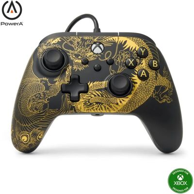 Manette filaire PowerA Advantage pour Xbox Series X|S - Dragon & Phénix - Publicité Manette filaire PowerA Advantage pour Xbox Series X|S - Dragon & Phénix - Publicité