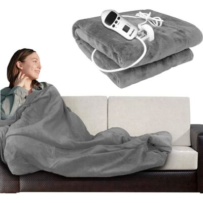 Ezysleep Cosy Heated Over Throw Fleece Blanket - Electric Heated Blanket Ezysleep Cosy Heated Over Throw Fleece Blanket - Electric Heated Blanket