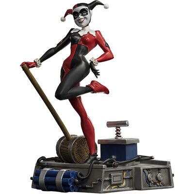 Iron Studios Harley Quinn Kunstskala-Statue - 20cm - Batman Animationsserie Iron Studios Harley Quinn Kunstskala-Statue - 20cm - Batman Animationsserie