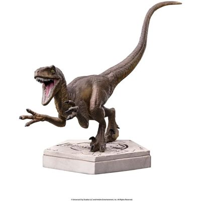 Statue en résine Velociraptor A - Jurassic Park Icons - Iron Studios - Publicité Statue en résine Velociraptor A - Jurassic Park Icons - Iron Studios - Publicité